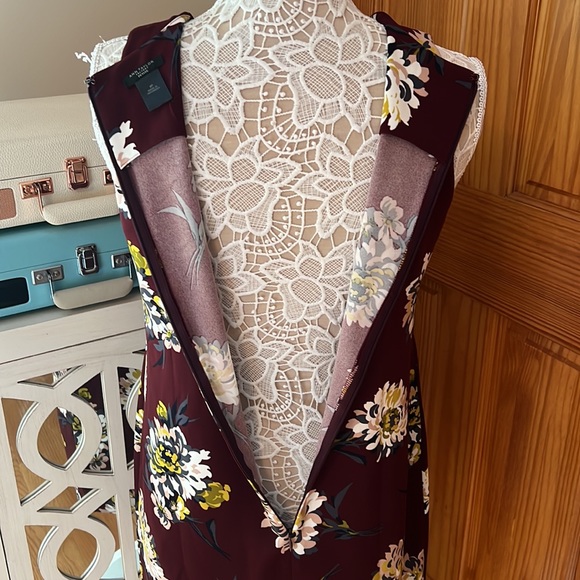 NWOT LOFT Petite Floral Dress - Picture 4 of 6